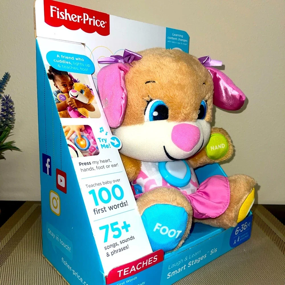 Fisher Price Laugh & Learn Smart Stages Sis NIB - Picture 4 of 10